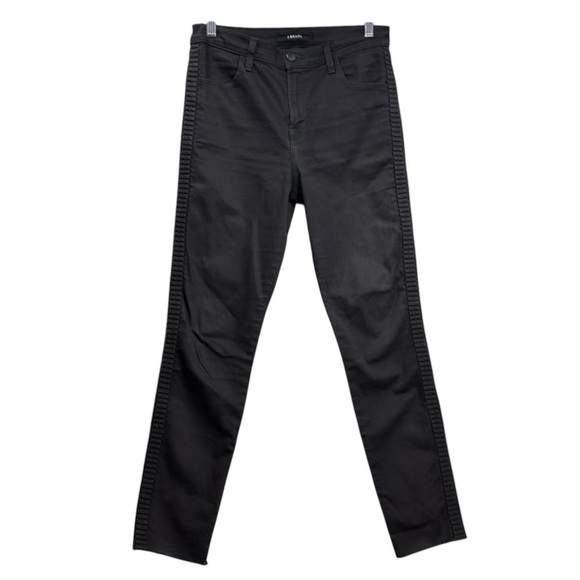 J Brand Denim - 💚👖J Brand Maria Highway Black Size 29 Stretch Cotton Blend Raw Hem